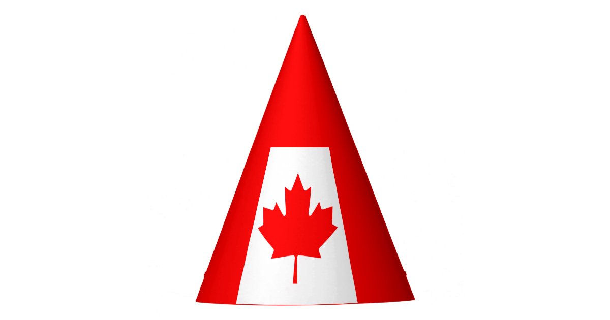 Canada Day Party Hat