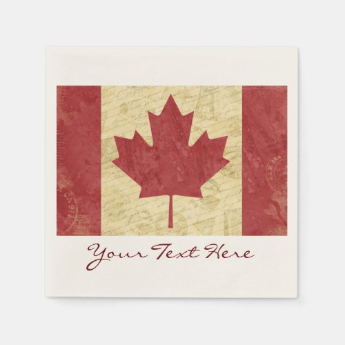 Canada Flag Party Napkins