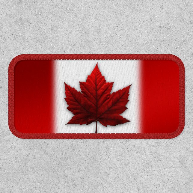 Canada Flag Patch Personalized Canada Patches (Front)