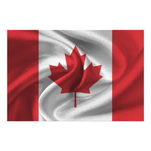 Canada Flag Photo Print