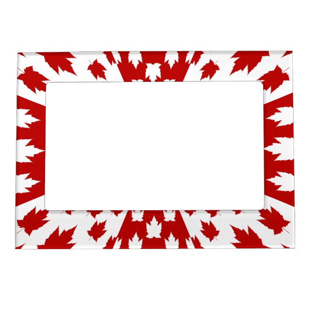 Canada  Flag Picture Frames - Personalized (Front)