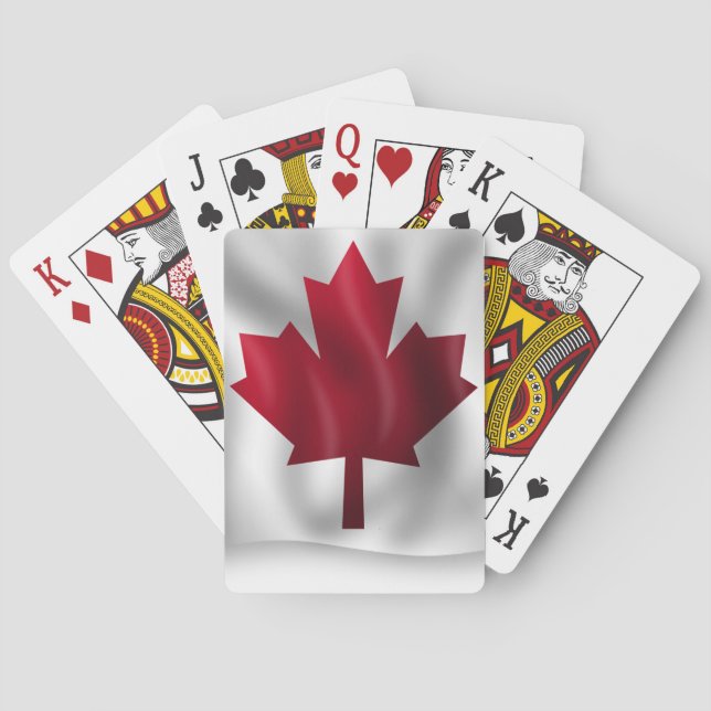Canada Flag Poker Cards (Back)