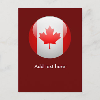 Canada Flag Postcard