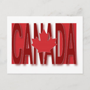 Canada Flag Postcard
