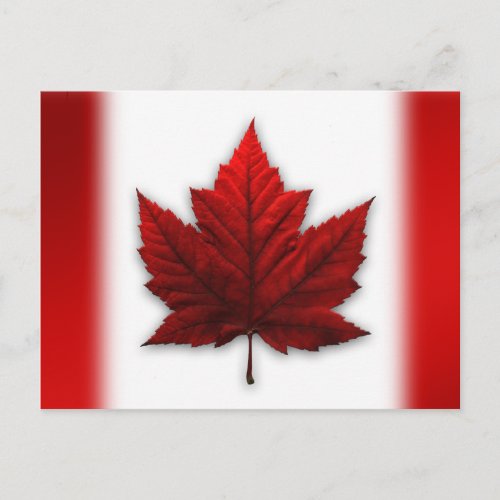 Canada Flag Postcards Canadian Souvenir Postcards