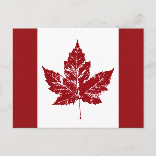 Canada Flag Postcards Canadian Souvenir Postcards