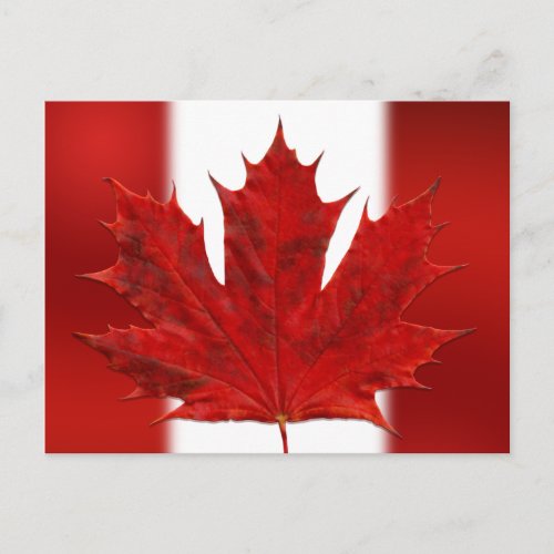 Canada Flag Postcards Canadian Souvenir Postcards