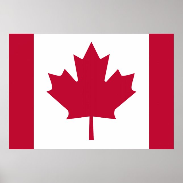Canada Flag Poster (Front)