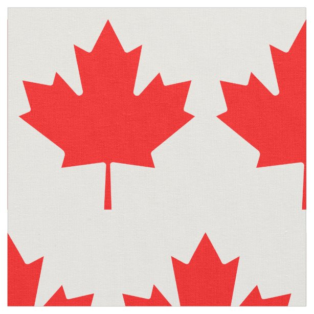 Canada Fabric Zazzle