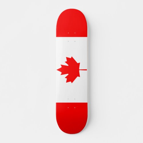 Canada Flag Skateboard