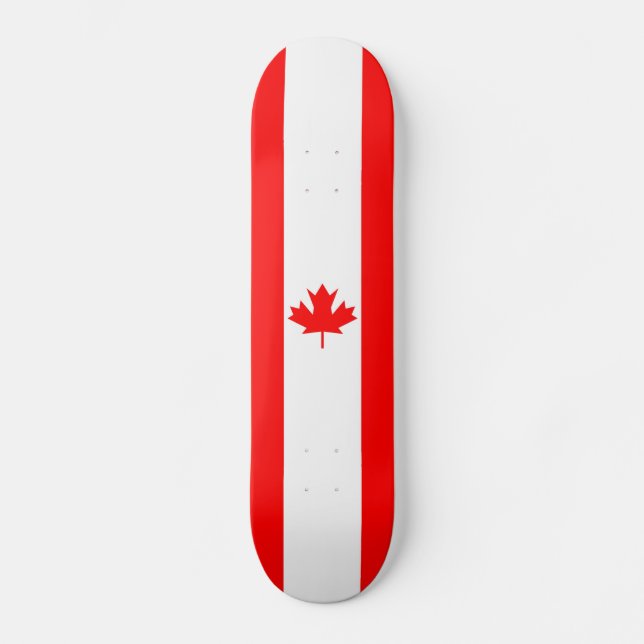 Canada Flag - Skateboard Deck (Front)