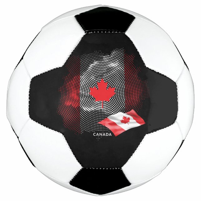 Canada flag soccer ball (Front)