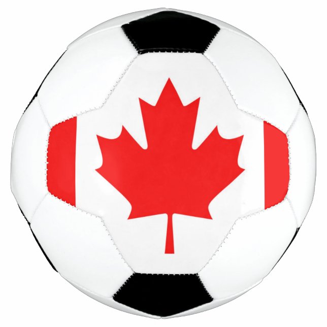 Canada Flag Soccer Ball (Front)