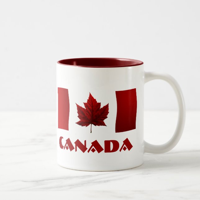 Canada Flag Souvenir Coffee Cup Canada Mug (Right)