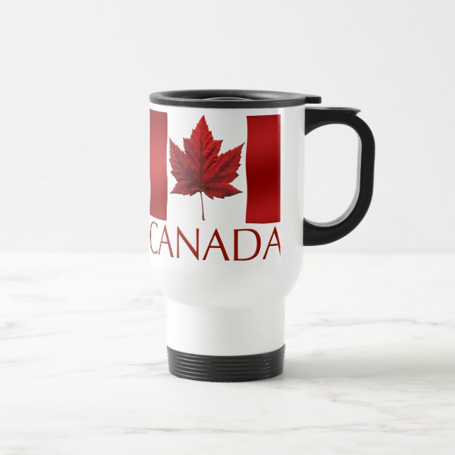 Canada Flag Souvenir Coffee Cup Canada Mug (Right)