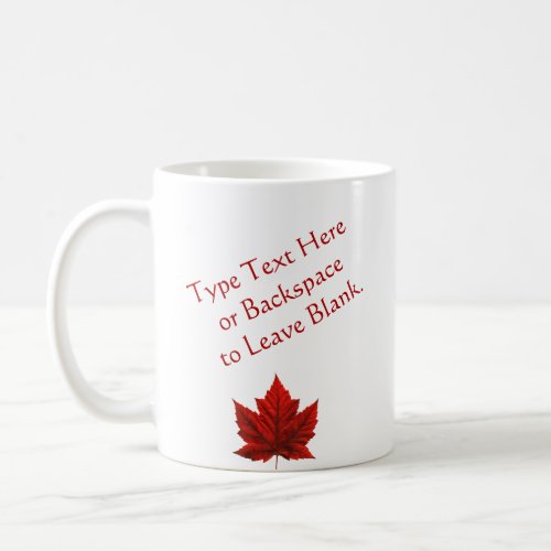 Canada Flag Souvenir Coffee Cup Canada Mug