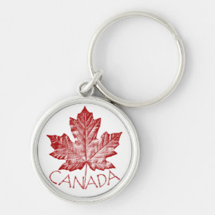 Canada Flag Souvenir Key Chain & Canada Maple Leaf
