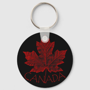 Canada Flag Souvenir Key Chain & Canada Maple Leaf