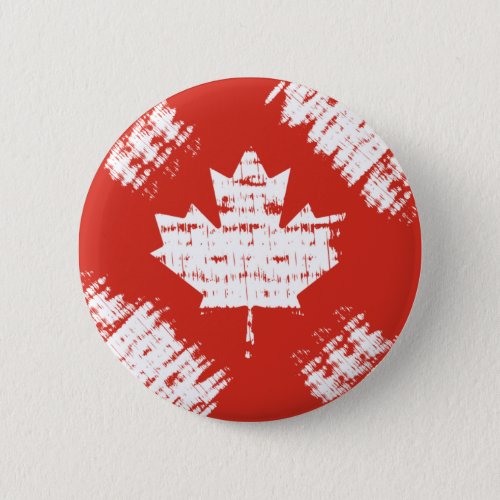 CANADA flag sun reflections stroke by Masanser Button