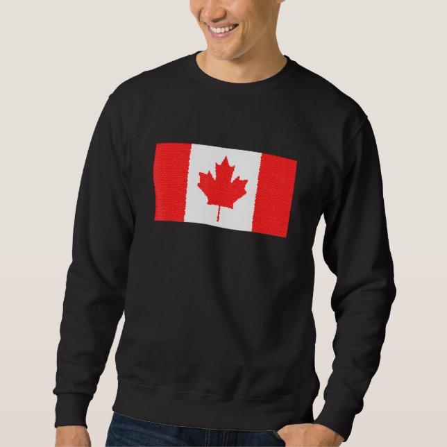 Canada Flag Sweatshirt (Front)