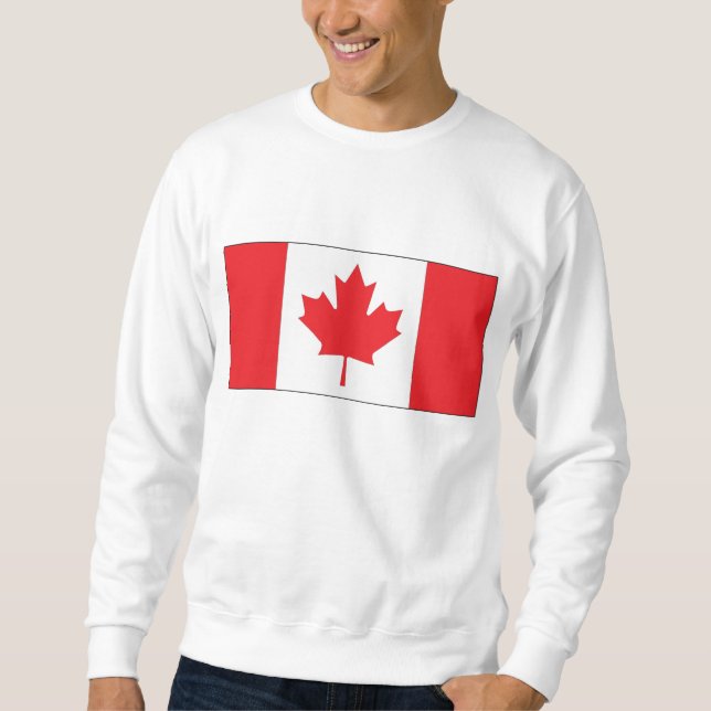Canada Flag Sweatshirt (Front)