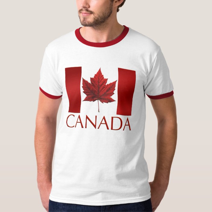 Canadian Maple Leaf Retro Patriotic Canada Day Cute Infant Kids T-Shirt