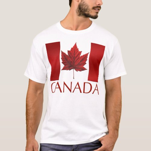 Canada Flag T_shirts Gifts Souvenirs Canada Shirts