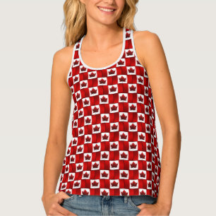 Canada Flag Tank Top Shirt Canada Souvenir Shirts