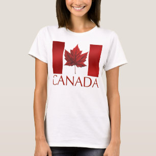 Canada Flag Tank Top Women's Canada Souvenir Shirt