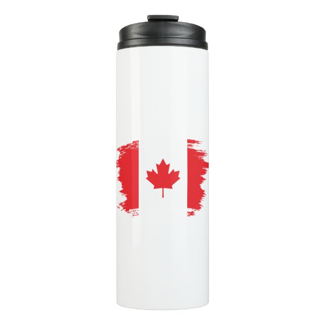Canada flag thermal tumbler (Front)