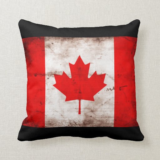 Canada Flag Throw Pillow | Zazzle