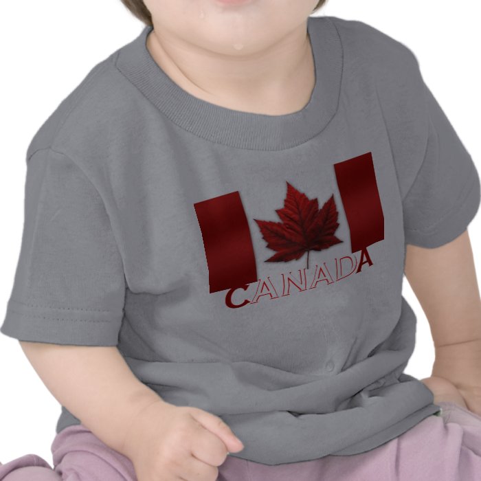 Canada Flag Toddler Shirt Canada Baby Souvenir Top