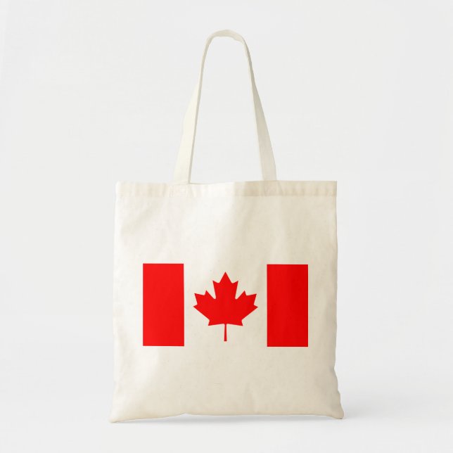 Canada Flag Tote Bag (Front)