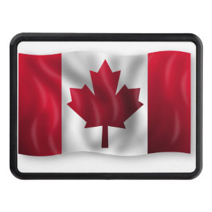 Canada Flag Tow Hitch Cover