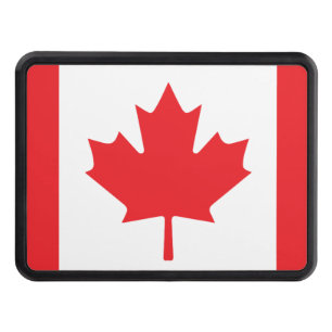 Canada Flag Trailer Hitch Cover