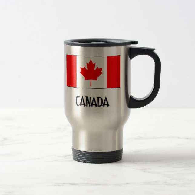 Canada Flag Travel Mug (Right)