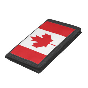 Canada Flag Tri-fold Wallet
