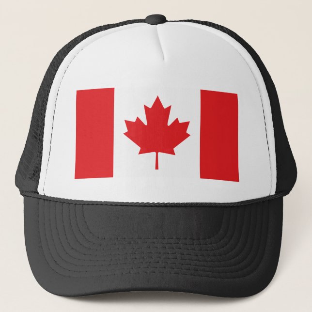 Canada Flag Trucker Hat (Front)