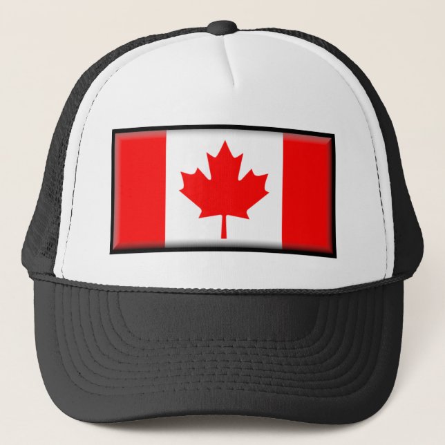 Canada Flag Trucker Hat (Front)