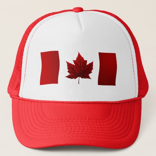 Canada Flag Trucker Hat Canada Souvenir Cap