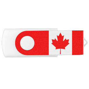 Canada flag USB flash drive