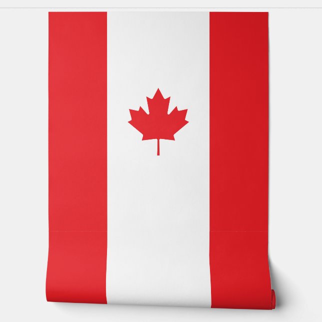 Canada flag wallpaper  (Unrolling)