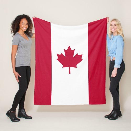 Canada Fleece Blanket