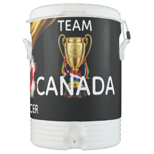 Canada Football 2026 Global Games Team Jug Beverage Cooler