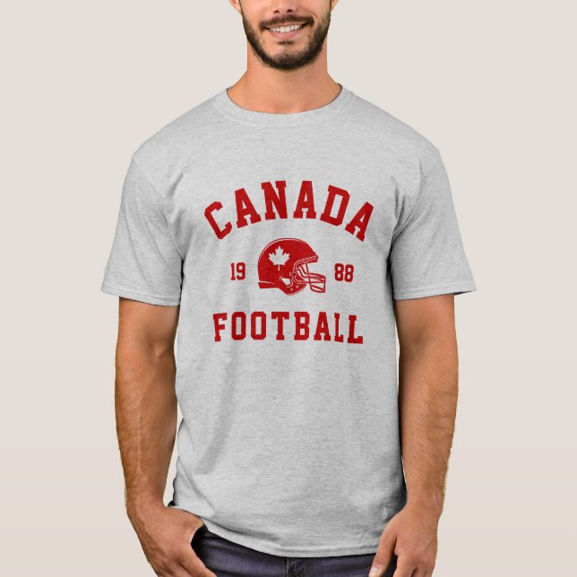 Canada Football  T-Shirt (Front)