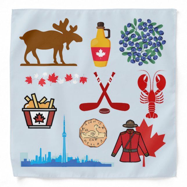 Canada Fun Bandana (Front)