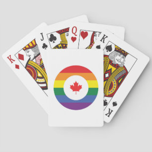 Canada Gay Pride Poker Cards
