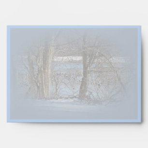 Canada Geese Happy Holidays Envelope