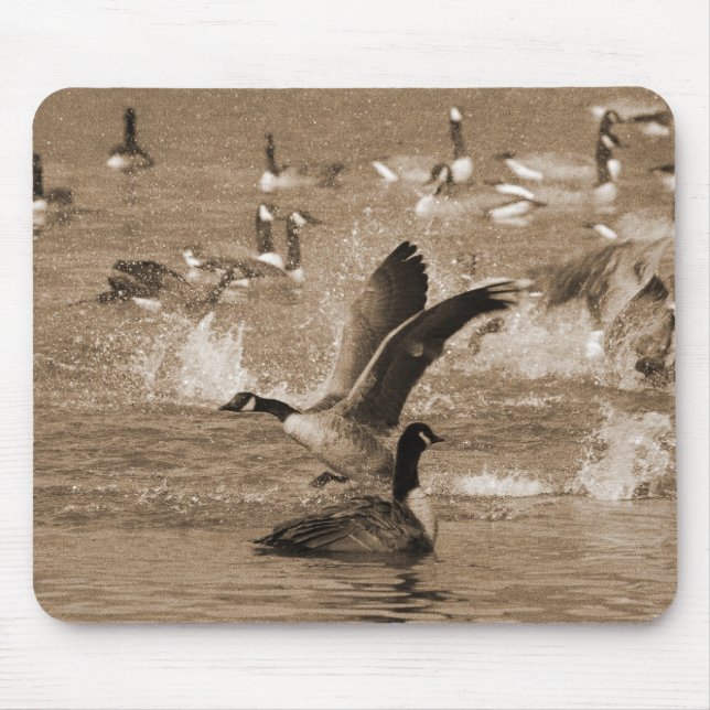 Canada Geese Mouse Pad (Front)