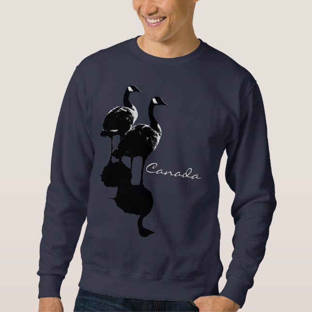 Canada Geese Sweatshirt Canadian Sweatshirts (Front)